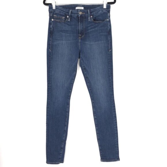 GOOD AMERICAN Women's Jeans 12/31 Good Legs USA🇺🇸MADE GAGL899 Blue004 - Picture 1 of 12